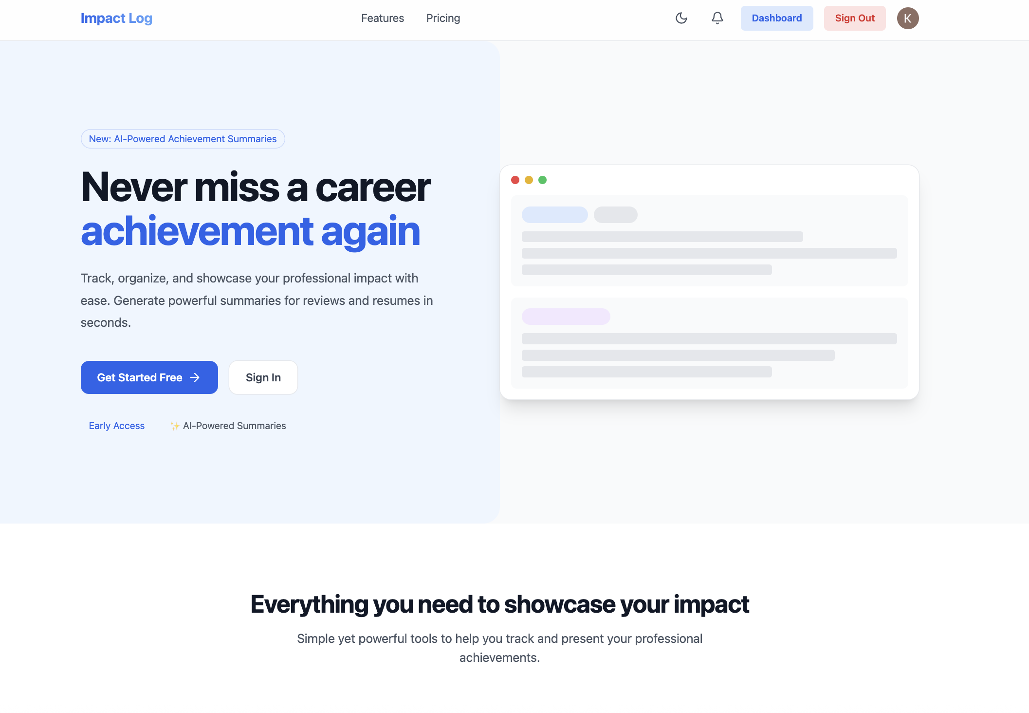 ImpactLog